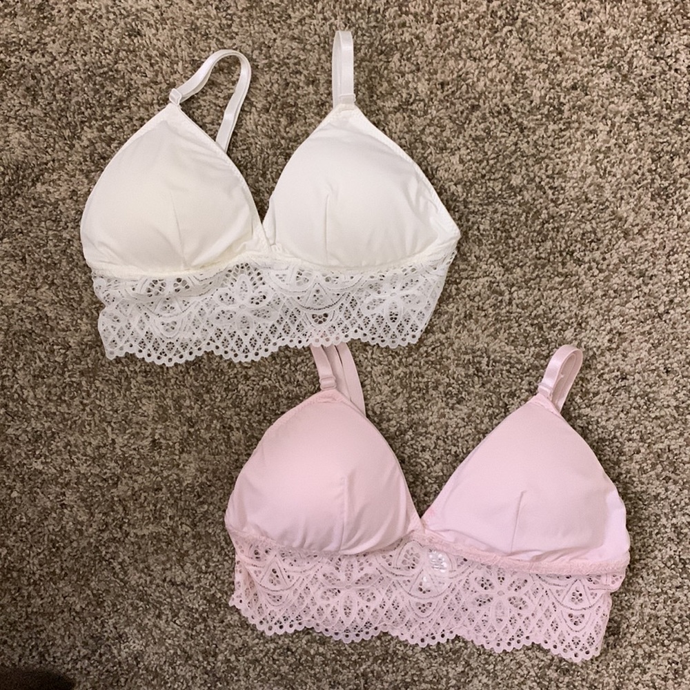 Bundle: Hane’s Lace Trim Bralette